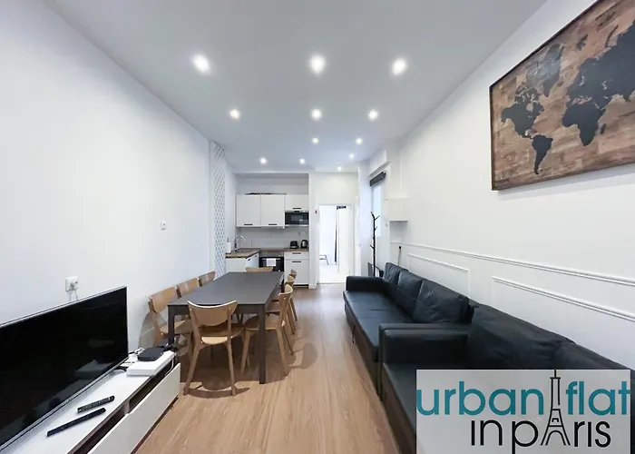 Urban Flat 35 - 2 Bedroom Grands Boulevards 아파트 파리